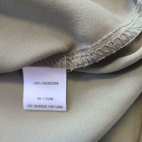 Flowy green blouse - Picture 5 of 7